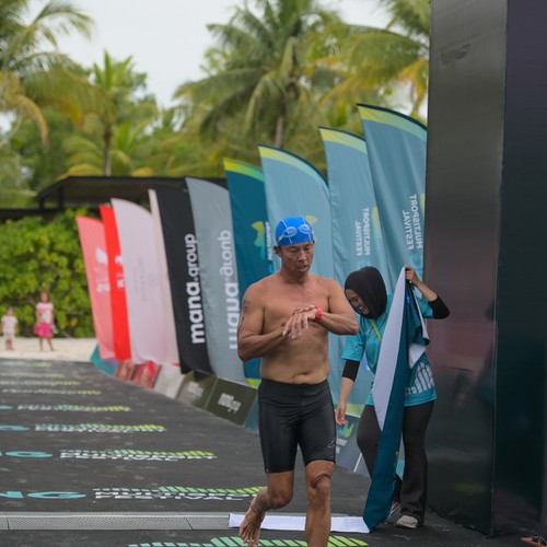 Race photo from Belitung Multisport Festival