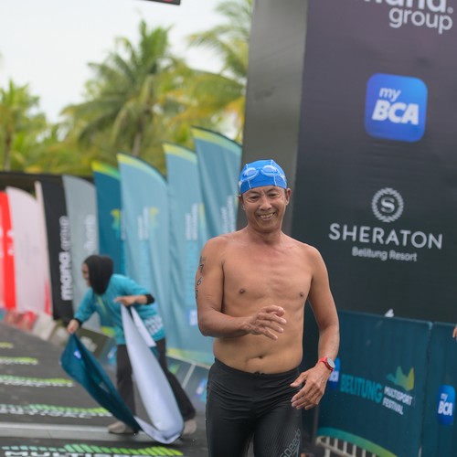 Race photo from Belitung Multisport Festival