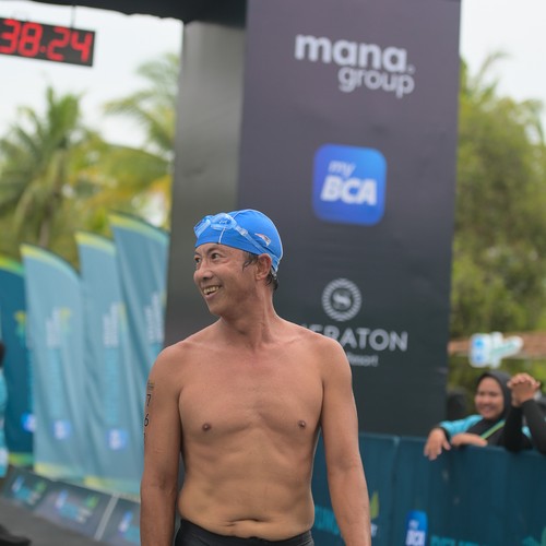 Race photo from Belitung Multisport Festival