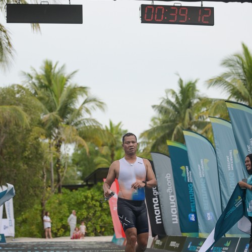 Race photo from Belitung Multisport Festival