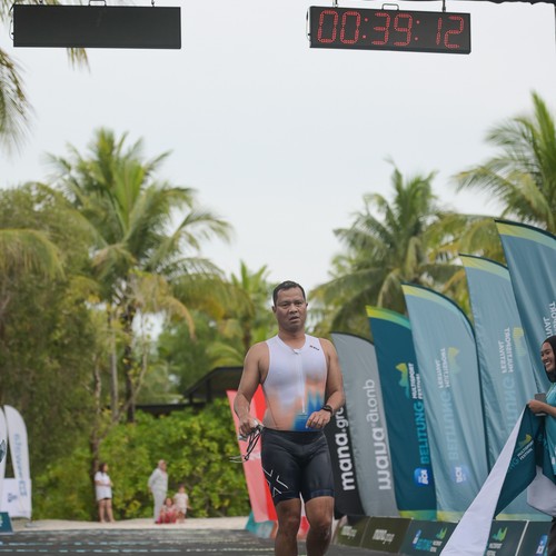 Race photo from Belitung Multisport Festival