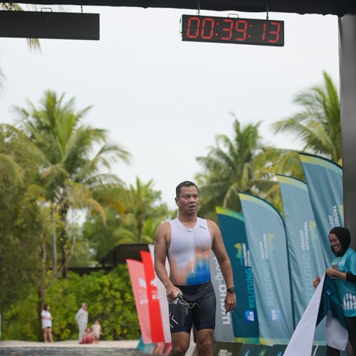 Race photo from Belitung Multisport Festival