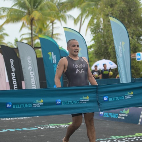 Race photo from Belitung Multisport Festival