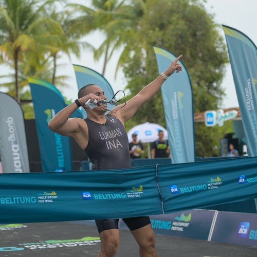 Race photo from Belitung Multisport Festival