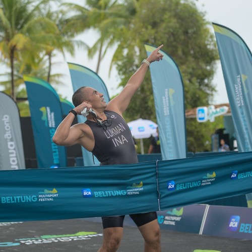 Race photo from Belitung Multisport Festival