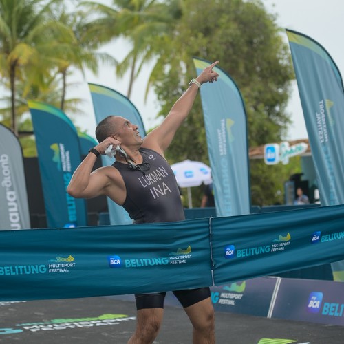 Race photo from Belitung Multisport Festival