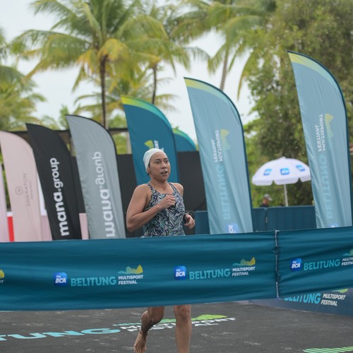 Race photo from Belitung Multisport Festival