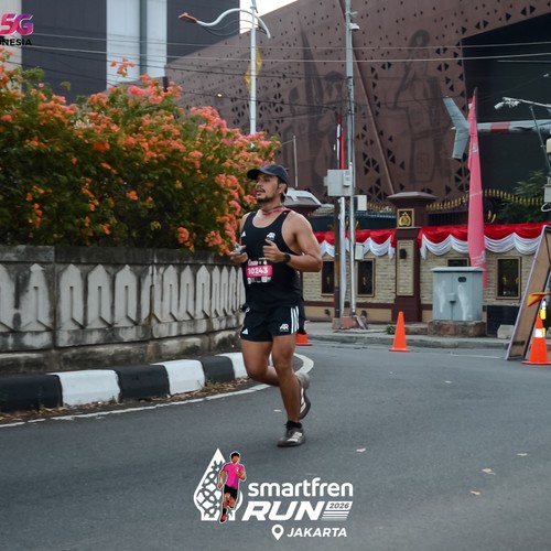 Race photo from SMARTFREN RUN 2026