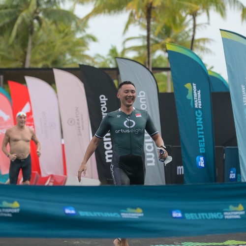 Race photo from Belitung Multisport Festival