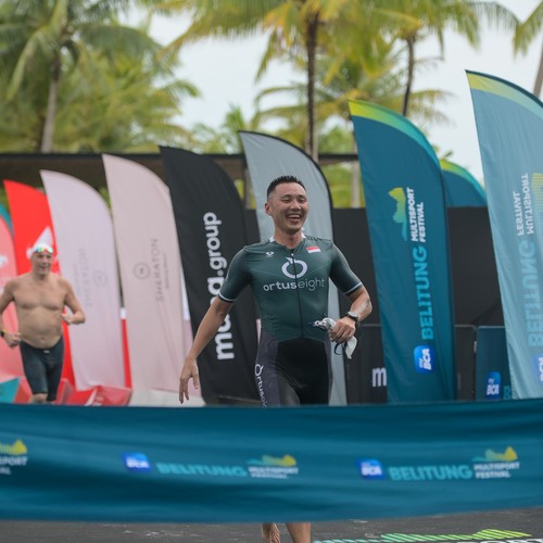 Race photo from Belitung Multisport Festival