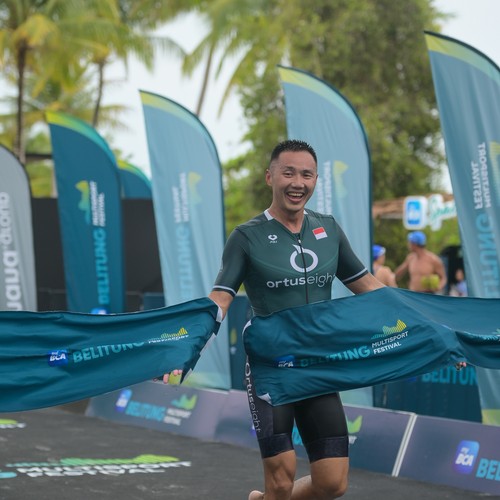 Race photo from Belitung Multisport Festival