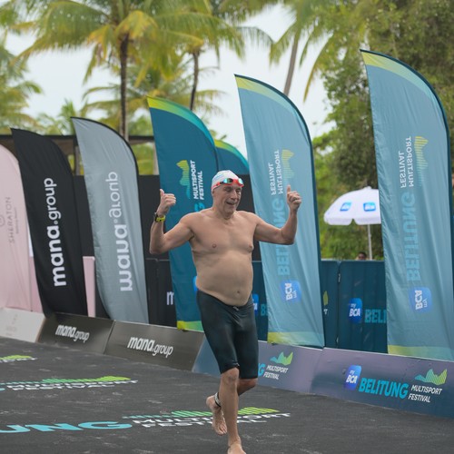 Race photo from Belitung Multisport Festival