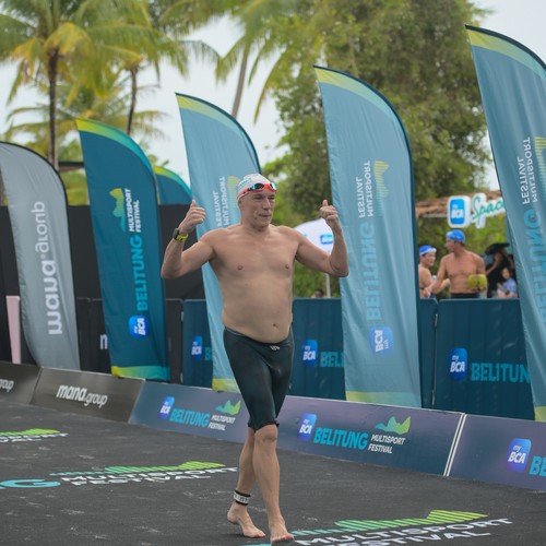 Race photo from Belitung Multisport Festival