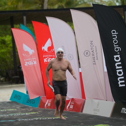 Race photo from Belitung Multisport Festival