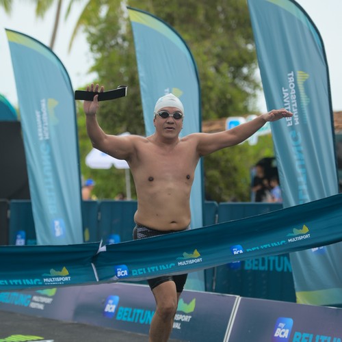 Race photo from Belitung Multisport Festival