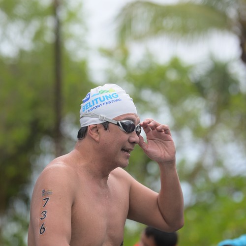 Race photo from Belitung Multisport Festival