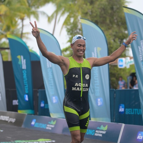 Race photo from Belitung Multisport Festival