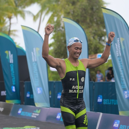 Race photo from Belitung Multisport Festival