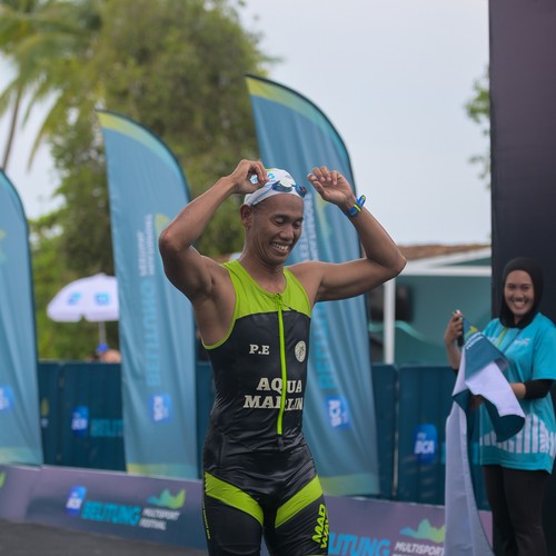 Race photo from Belitung Multisport Festival