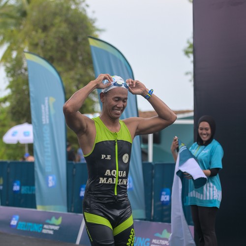 Race photo from Belitung Multisport Festival