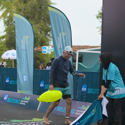 Race photo from Belitung Multisport Festival