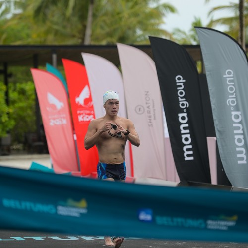 Race photo from Belitung Multisport Festival