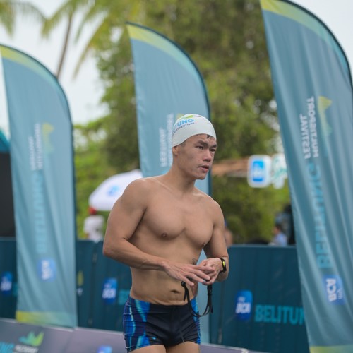 Race photo from Belitung Multisport Festival