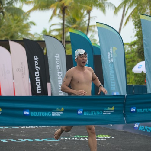 Race photo from Belitung Multisport Festival