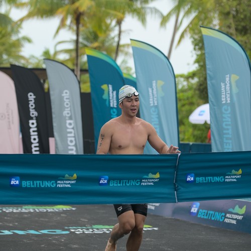 Race photo from Belitung Multisport Festival