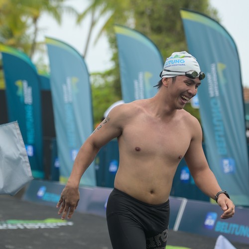 Race photo from Belitung Multisport Festival