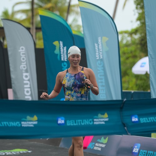 Race photo from Belitung Multisport Festival