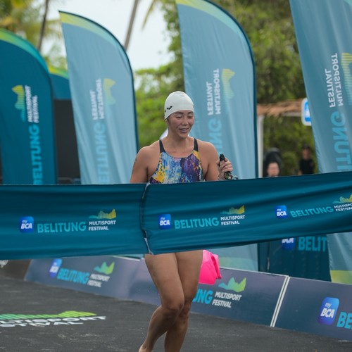 Race photo from Belitung Multisport Festival