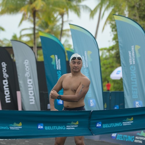 Race photo from Belitung Multisport Festival