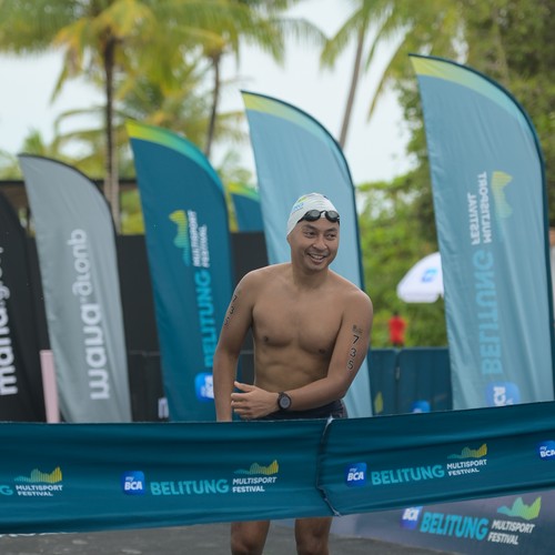 Race photo from Belitung Multisport Festival