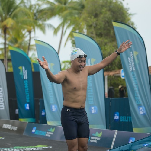 Race photo from Belitung Multisport Festival