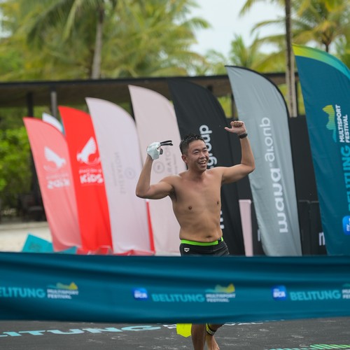 Race photo from Belitung Multisport Festival
