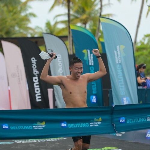 Race photo from Belitung Multisport Festival
