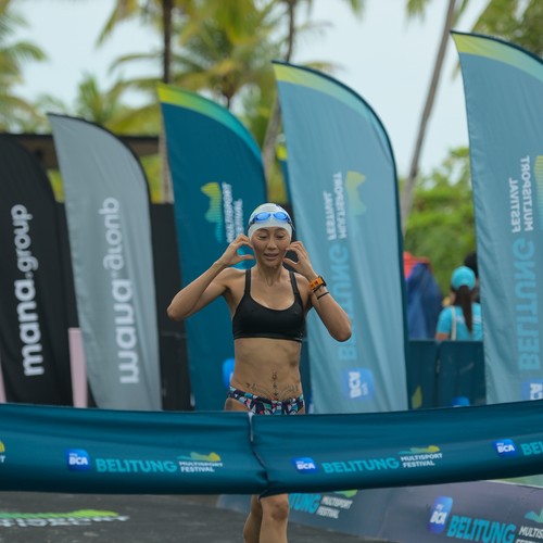 Race photo from Belitung Multisport Festival