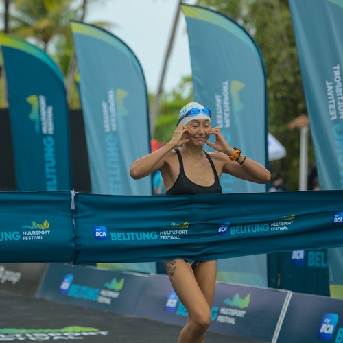 Race photo from Belitung Multisport Festival