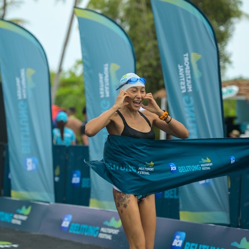 Race photo from Belitung Multisport Festival