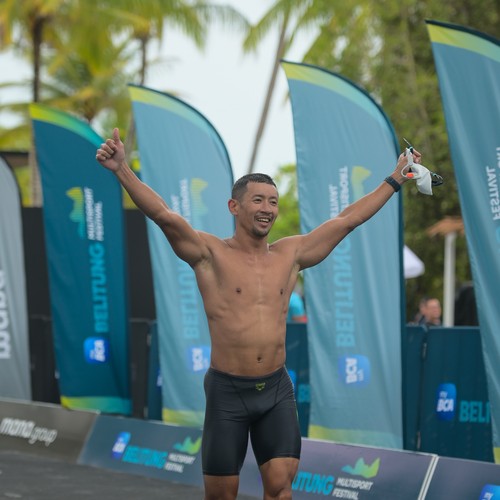 Race photo from Belitung Multisport Festival