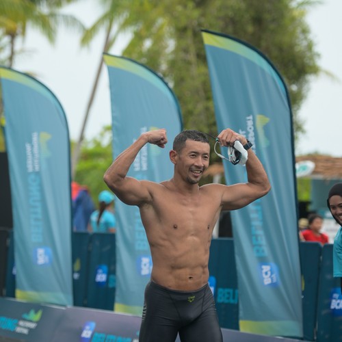 Race photo from Belitung Multisport Festival