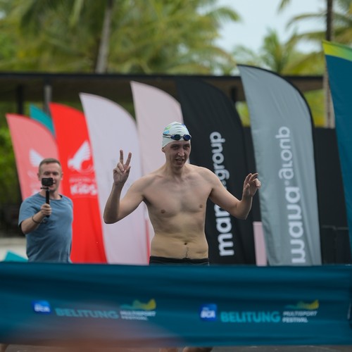 Race photo from Belitung Multisport Festival