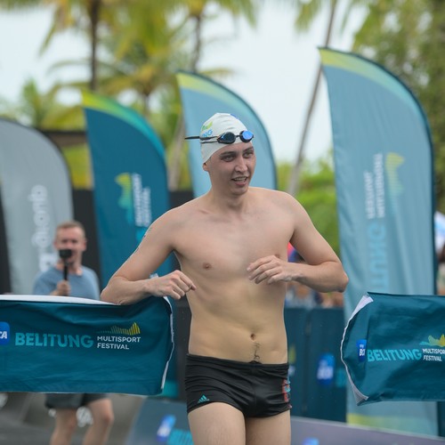 Race photo from Belitung Multisport Festival