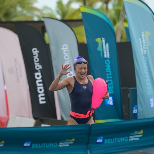 Race photo from Belitung Multisport Festival