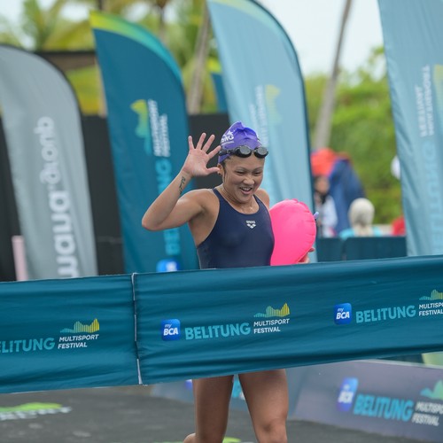 Race photo from Belitung Multisport Festival