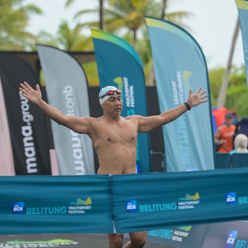 Race photo from Belitung Multisport Festival