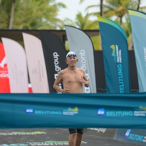 Race photo from Belitung Multisport Festival