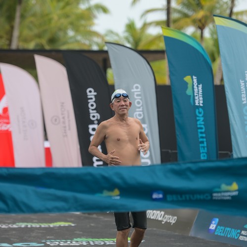 Race photo from Belitung Multisport Festival