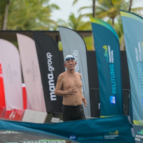 Race photo from Belitung Multisport Festival